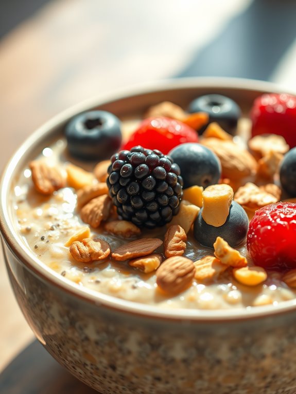 high protein breakfast oatmeal recipe