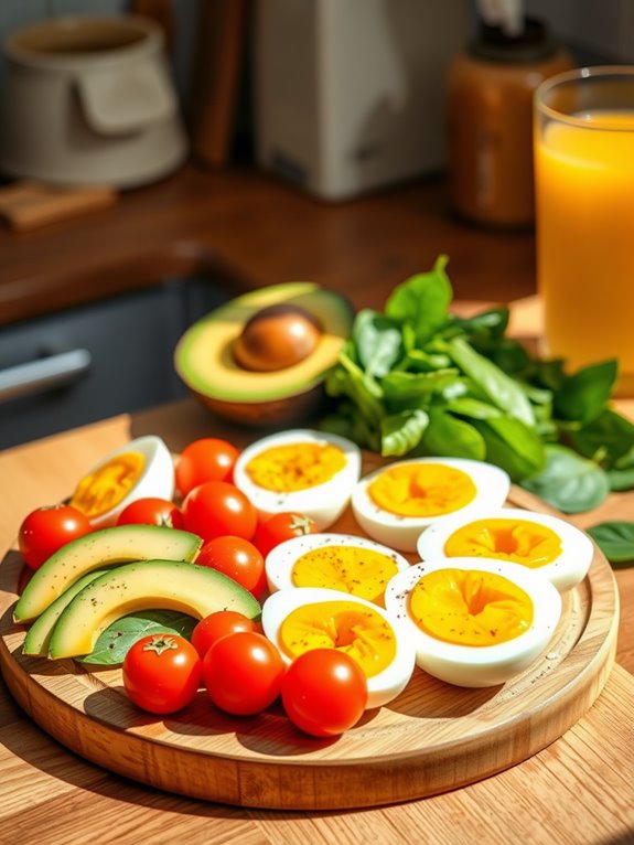 nutritious boiled egg breakfasts