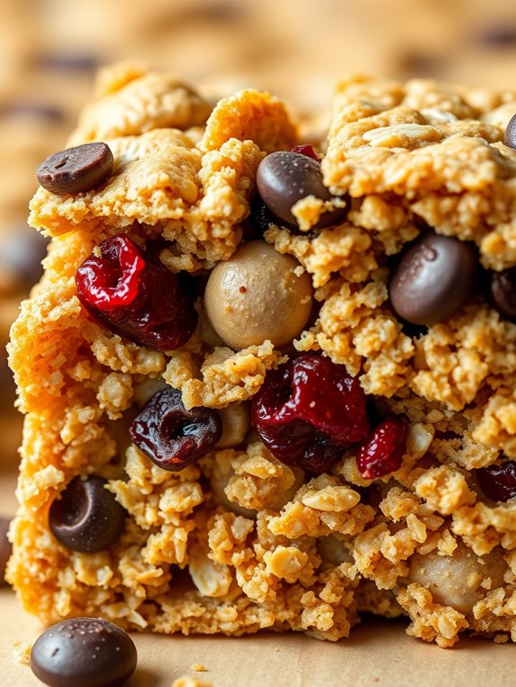 peanut butter oat bars