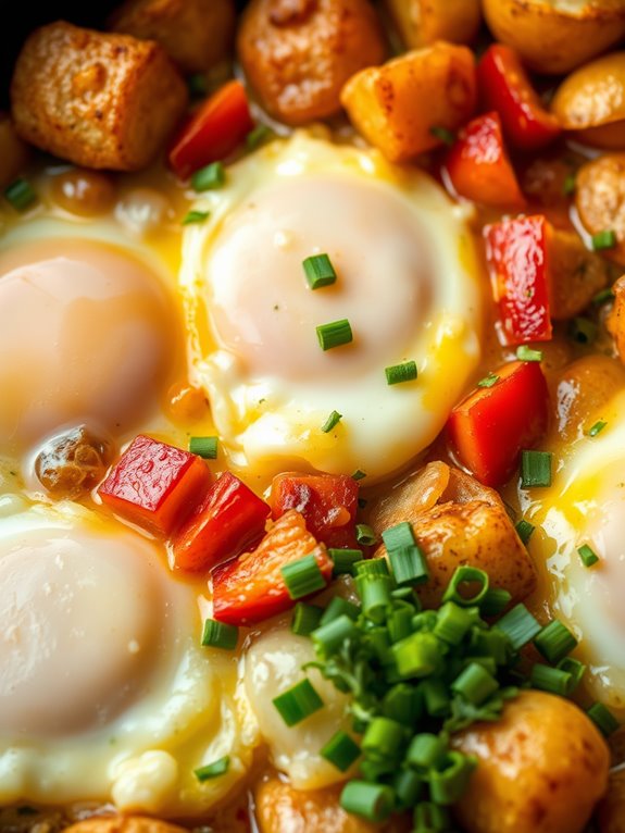 potato egg skillet recipe