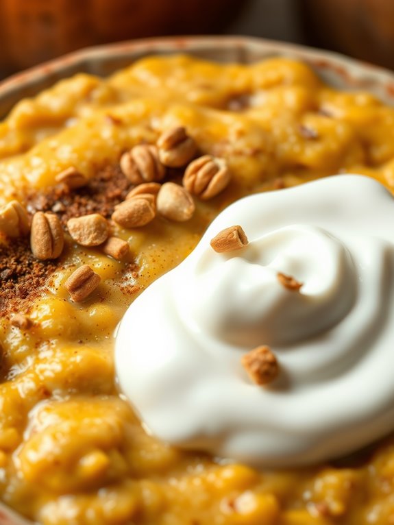 pumpkin spice flavored oatmeal