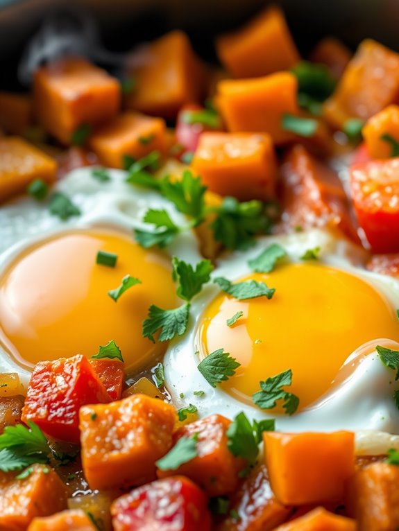 savory sweet potato dish