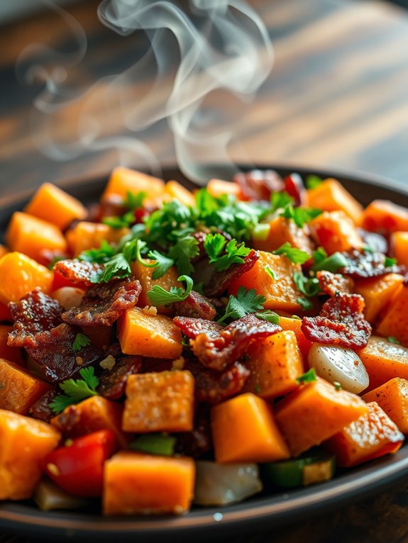savory sweet potato dish