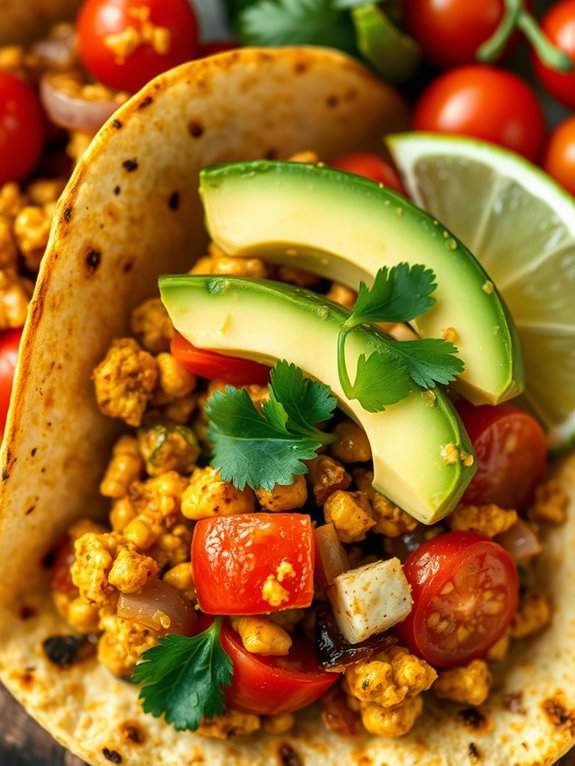 tofu scramble taco recipe